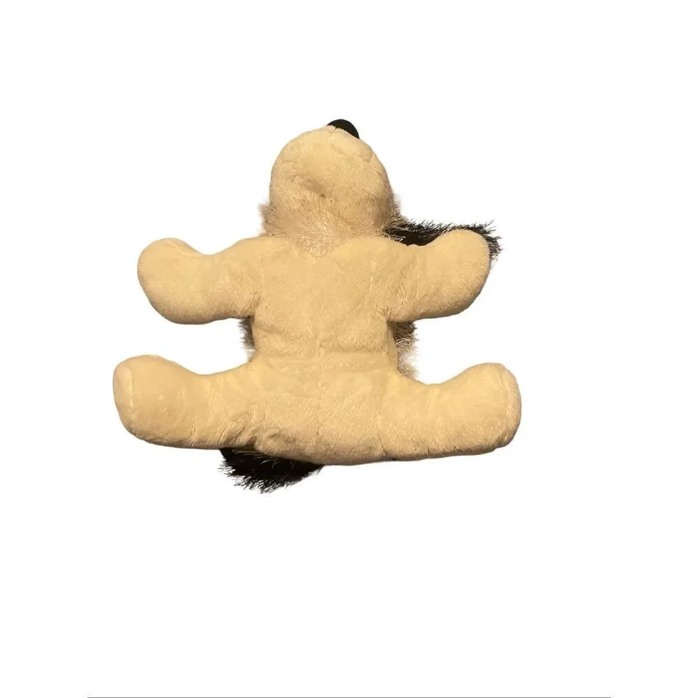 GANZ Kids Black & White Webkinz Lil'Kinz Cheeky Dog Plush Stuffed Animal Toy OS